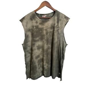 Dr. Collectors Teddy Forever Tie-Dyed Sleeveless T-shirt Mens Large